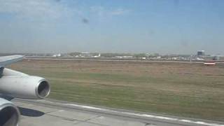 Ural Airlines Ilyushin IL86 Takeoff from Ekaterinburg [upl. by Ynagoham]