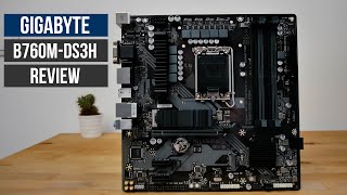 Gigabyte B760M DS3H DDR4 Review  An Amazing Value 13th  14th Gen Motherboard [upl. by Eciryt]