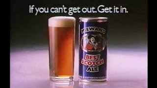 McEwens Best Scotch Beer in Cans 1982 TV Commercial [upl. by Shedd]