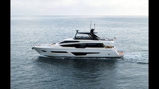 Jacht motorowy Ferretti Yachts 780  Premiera w Cannes 2021 [upl. by Noiramaj335]