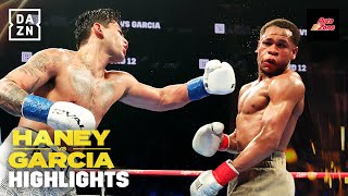 THREE KNOCKDOWNS  Devin Haney vs Ryan Garcia Fight Highlights [upl. by Tooley]