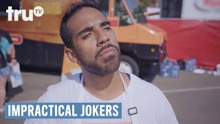 Impractical Jokers  Scoopski Potato Truck Block Party  truTV [upl. by Yelekalb]