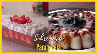 SOBREMESAS PARA A CEIA vão deixar o seu Natal ainda mais gostoso  receitas de Natal  VIX [upl. by Staley]