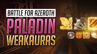 Paladin WeakAuras BFA Patch  Guide  Retribution Protection and Holy [upl. by Eng]