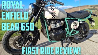 Royal Enfield Bear 650  First ride review [upl. by Swagerty471]