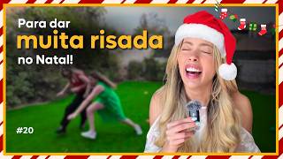 12 Brincadeiras Divertidas E Engraçadas De Natal Para Fazer Com A Família  Vlogmas Ep 20 [upl. by Vharat]