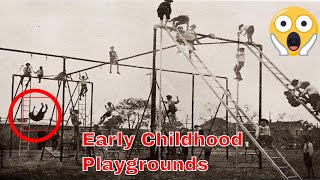 Incredibly Kids Playgrounds From Early 20th Century [upl. by Anaihsat301]