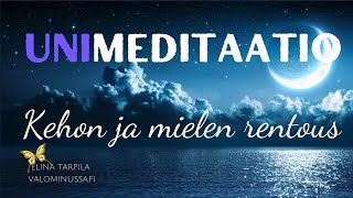 SYVÃ„RENTOUTUS Rauhoittaa yliaktiivisen mielen  Meditaatio nukahtamiseen [upl. by Plank664]