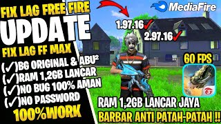 FIX LAG FREE FIRE 19716 RUSHER  CONFIG ANTI PATAH PATAH RAM 2GB FF  CONFIG FIX LAG FF 60 FPS [upl. by Tnahs]