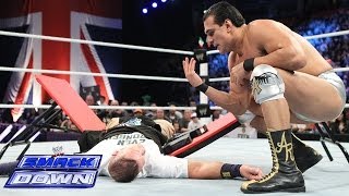 John Cena vs Alberto Del Rio  Arm Wresting Challenge SmackDown Nov 15 2013 [upl. by Letnoj]