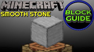 Smooth Stone  Minecraft Block Guide [upl. by Landan]