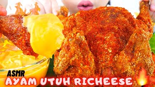 ASMR AYAM UTUH RICHEESE ZUPER VIRALLL🍗🧀  ASMR INDONESIA [upl. by Pessa]