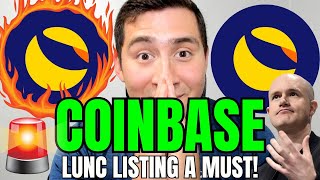 Terra Luna Classic COINBASE Listing CHANGES EVERYTHING For LUNC [upl. by Romalda320]