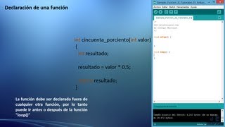 Uso de Funciones en Arduino  Tutorial [upl. by Ynatsyd]