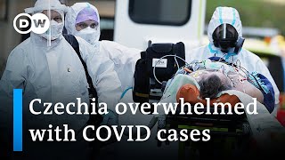 How did the Czech Republic get to the world’s worst COVID infection rate  DW News [upl. by Yelsehc]