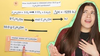 Enthalpy Stoichiometry Part 2 How to Find Heat Released [upl. by Catt]