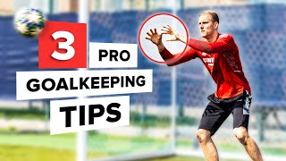 3 pro goalkeeper drills to improve your technique and handling [upl. by Aluor]