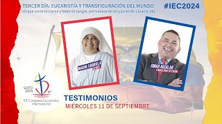 IEC2024  Testimonios 11 de septiembre 2024 [upl. by Hacker593]