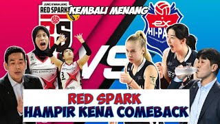 VIDIO TERBARU RED SPARK LAWAN HIPASS redspark megawati volikorea [upl. by Shalom634]