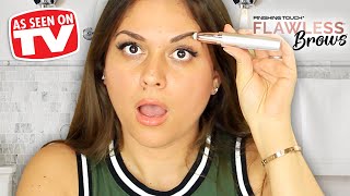 Flawless Brows Review  Testing As Seen on TV Products [upl. by Anailli]