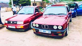 BMW E30 325I VS MK3 JETTA VR6 IN MZANSI [upl. by Nappy]