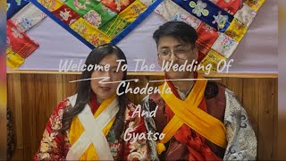 Sikkimese Bhutia’s wedding Gyatso weds Chodenla💐 [upl. by Boyden]