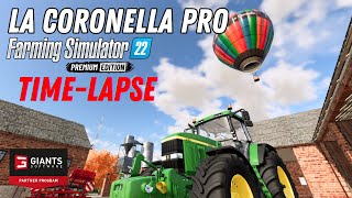 La Coronella Pro  Farming Simulator 22  Timelapse 2  Pallets with lots of bailing fs22 farm [upl. by Flavian794]