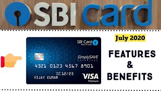 SBI Simply Save Credit card Benefits  Features  Fees amp Charges  Eligibility in Tamil [upl. by Aelsel95]