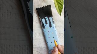 Chocolate wrap idea 💡 Cute gift idea 😋 ytshorts trending crafting gift diy [upl. by Ettenej383]