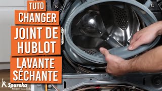 Comment changer le joint de hublot dune lavante séchante [upl. by Wilen]