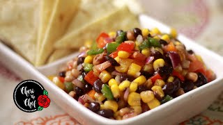 Cowboy Caviar Dip Easy Recipe 🍛 Super Simple Saturday [upl. by Atsyrt]