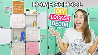 DIY Homeschool Locker Decor And Organization [upl. by Kleiman]