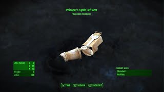 Fallout 4 Poisoners Synth Left Arm [upl. by Westbrooke74]