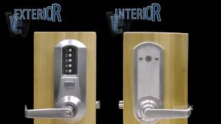 Simplex 5000 Lock  How to Change the Combination Exterior Combination Change [upl. by Adnilasor641]