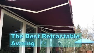 The best retractable awning Our Review [upl. by Gorrono]