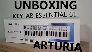 Arturia Keylab Essential 61 Unboxing [upl. by Zeiler]