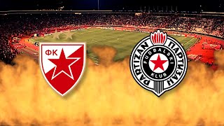 UŽIVO  Večiti derbi Crvena zvezda vs Partizan [upl. by Hose15]