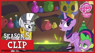 Asking Zecora About Discords ‘Spell’ What About Discord  MLP FiM HD [upl. by Scammon]