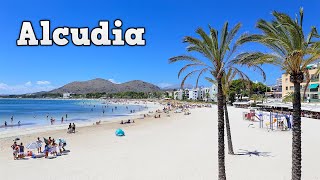 Alcudia sightseeing  Port dAlcudia in Mallorca [upl. by Nasya]