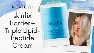 Product Review Skinfix Barrier Triple LipidPeptide Cream  Cristina Maria [upl. by Demmahum422]