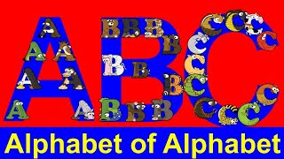 Alphabet of Alphabets Alphabetimals AZ  alphabet animals az for kids  English alphabet ABC Book [upl. by Onifur121]