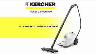 KARCHER SC 3  BUHARLI TEMİZLİK MAKİNESİ [upl. by Cirderf]