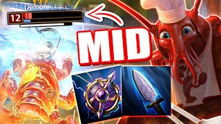 I Played the WORST Mid Laner in SMITE And Went Crazy [upl. by Trilley]