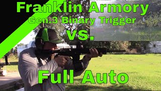 Franklin Binary Gen 3 vs Full auto [upl. by Parnas]