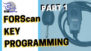 Ford key programming PART 1  FORScan [upl. by Kcirrek228]