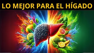 ¡MEJORA la SALUD de tu HÍGADO 10 SÚPERALIMENTOS IMPERDIBLES [upl. by Vandervelde]