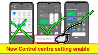 Use New control centre  Poco c3 miui New Update 2024  realme New version 2024 [upl. by Melentha46]