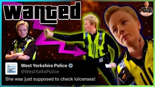 quotLesbian Nanaquot Police Officer STRIKES BACK West Yorkshire Officer Back on the Street to DO HARM [upl. by Akli]