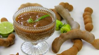 Tamarind Chutney Recipe  Tasty Tuesdays  CaribbeanPot com [upl. by Adis]