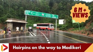 Hairpins on the way to Madikeri Karnataka [upl. by Abate934]